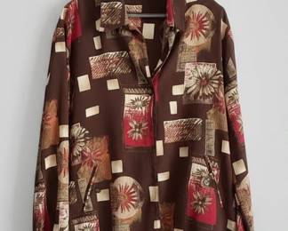 TanJay Women's Printed Blouse