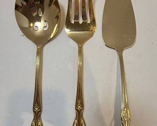 Excel Japan Gold Plated Flatware Set