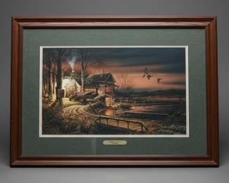 Terry Redlin "Hunter's Haven" Print