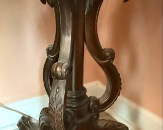 Chippendale Style Mahogany Pie Crust Side Table