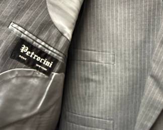 Petrorini Rome New York Pinstripe Suit