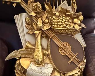 Syroco Musical Assemblage Wall Decor