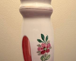 Victorian Style Hand-Painted Porcelain Table Lamp