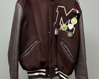 DeLong Mott Marauders Swimming Varsity Jacket