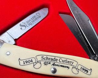 Schrade Cutlery 75th Anniversary Folding Knife Set