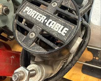 Craftsman Belt/Disc Sander, Porter-Cable Miter Saw and Assorted Power Tools
