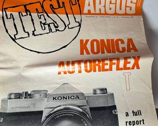 Konica Autoreflex T 35mm SLR Camera