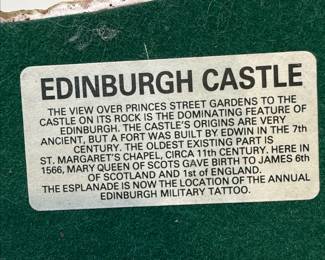 Lilliput Lane Edinburgh Castle Miniature