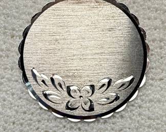 Sterling Silver Locket Style Pendant