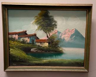 Landscape Painting by Rossi