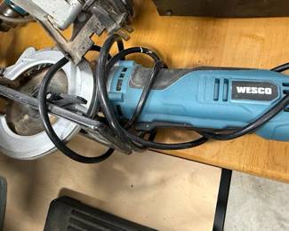 Craftsman Belt/Disc Sander, Porter-Cable Miter Saw and Assorted Power Tools