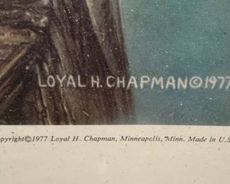 Loyal H. Chapman "No. 10 Alps Int'l Golf & Climbing Club" Golf Print