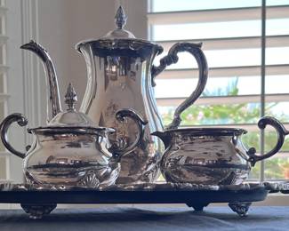Silverplate by Poole Tea/Coffee Service 