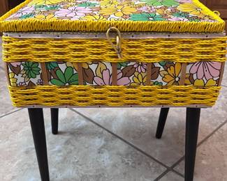 Vintage Sewing Basket