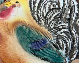 BBK Brad Keeler Rooster Plate 