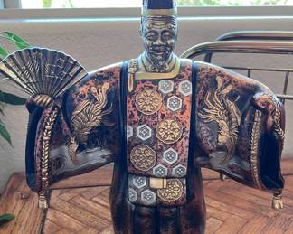Noh Dancer Well Constructed Metal Very Detailed 