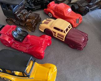 Vintage Avon Car Cologne Bottles