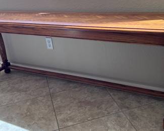 Oak Entry/Sofa Table Long