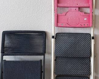 Folding Chairs, Step Stool