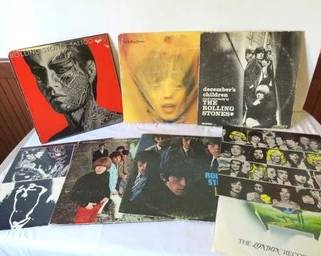 rock and roll LP records