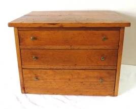 Flatware jewelry wood chest