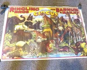 vintage circus poster