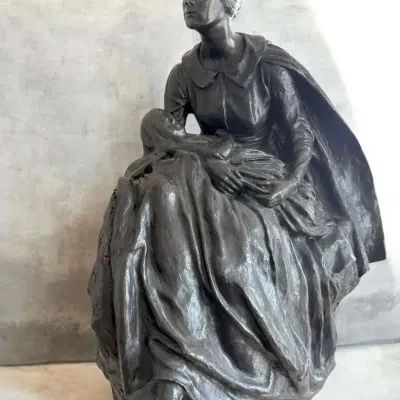 Alexander Phimister Proctor "Pioneer Mother" Bronze Statue