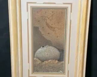 Artist Bilson Kee Navajo Sand Painting