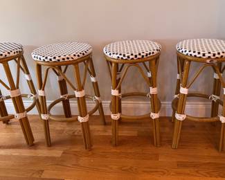  Four PurpleLeaf stools