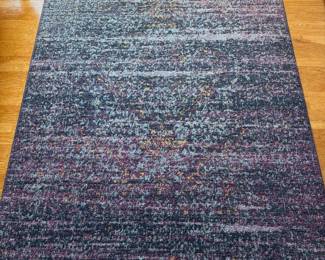 Surya 5 x 7 area rug, blues
