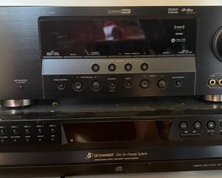 Yamaha receiverAXV361 & Sony compact disc player CDCPE375