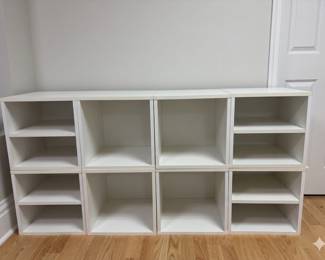 Modular cubby storage units