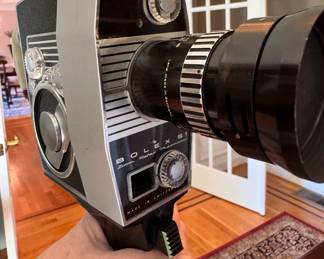 Bolex S1 Zoom Reflex Automatic Swiss made 8mm movie camera w/ Schneider-Kreuznach Varigon 9-30mm f/1.8 zoom lens
