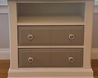 Vaughn Basset 2 drawer nightstand