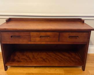 Storage bench with 3 drawers