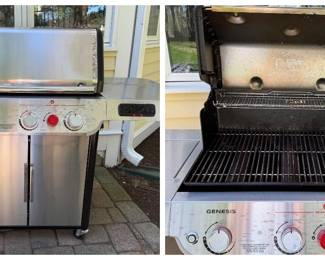 Weber Gensis grill, 3 burner, #37600001, direct connect with side burner & sear zone