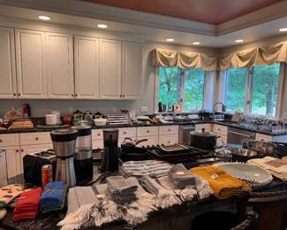 A view of the kitchen