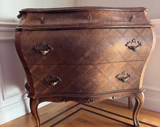 3 drawer bombay style chest