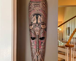 Large carved mask
