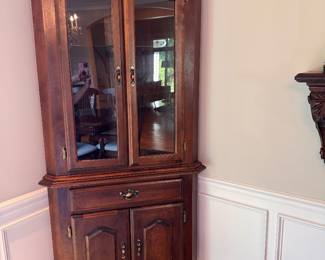 Corner cabinets net. Two available.