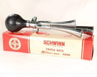 1970's New Old Stock Schwinn String Ray Horn in Original Box!