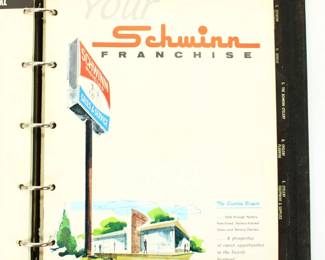 VERY RARE! 1960's Schwinn Dealer Franchise Manual. One of many exclusive dealer manuals.