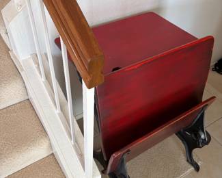 Vintage foldable school desk