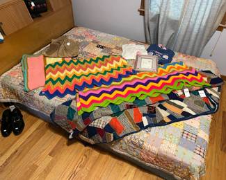 Crochet Afghans, Quilt Bedding 