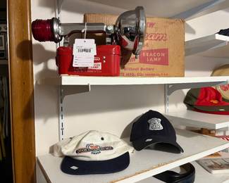 Beam Lamps, Vintage Hats 