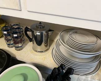 Plates, Drinkware 