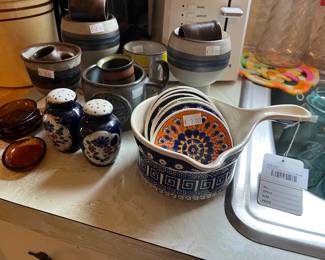 Polish Pottery Sauce Bowl 