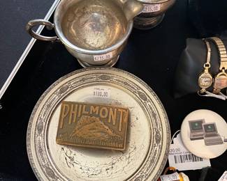 Philmont Belt Buckle, Ornate Plates 