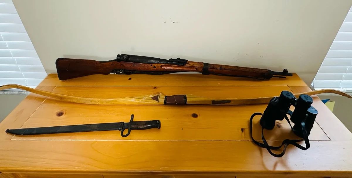 WWII Antique Japanese Arisaka  Arisaka Bayonet