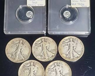 Walking Liberty  Mini Dollars